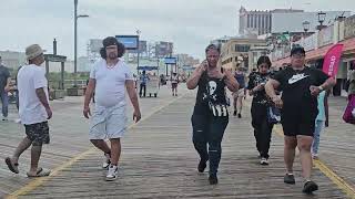 Broadwalk Tour in Atlantic City ⛱️ Summer ☀️ [upl. by Sweeney]