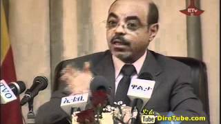 Interview with Prime Minister Meles Zenawi  Part 4 [upl. by Ainej59]