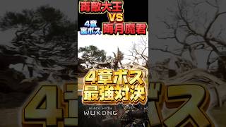 【黒神話悟空】第4章ボス対決！ 毒敵大王VS晦月魔君4章裏ボス 勝つのはどっち？ 黒神話悟空 [upl. by Hamlet]