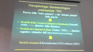 Lezione Prof Maggini Psicopatologia della Schizofrenia [upl. by Oigimer]