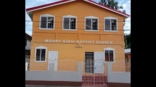 Mount Sinai Baptist Church St Lucia Live Stream [upl. by Nairolf]