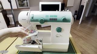 PFAFF hobby 4260 Nähmaschine Sewing machine Швейная машинаReparatur repair ремонтService сервис [upl. by Hsan]