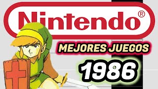 MEJORES JUEGOS de 1986 en NINTENDO NES FAMICOM  TOP  Retro  Gameplays [upl. by Ahtekahs741]