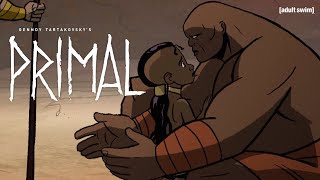 Kamau Reunites With His Daughter  Genndy Tartakovskys Primal  adult swim [upl. by Clynes]