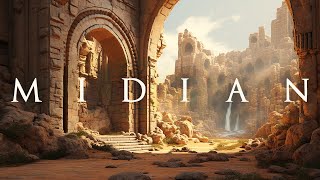 Midian  Ancient Fantasy Journey Music  Ambient Oud for Sleep Study and Focus [upl. by Anelegna]