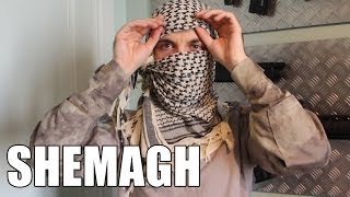 AIRSOFT  TUTO  TBC  How to wear a Shemagh  Keffiyeh [upl. by Hildie]