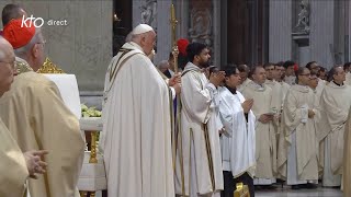 Messe de lÉpiphanie présidée par le pape François à Rome [upl. by Nitsirk401]