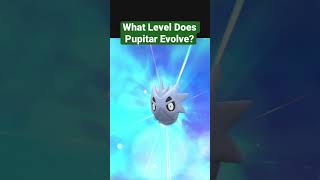 What Level Does Pupitar Evolve Into Tyranitar [upl. by Auhsej]