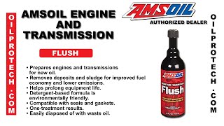 Amsoil Engine and Transmission Flush  Removes deposits and sludge [upl. by Tilly]