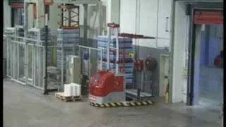 OCME  Robot palletising and AGV in a tissue industry [upl. by Amees]