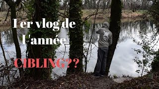 pêche a la carpe en hiver  1 er vlog de l année cibling [upl. by Reina]