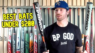 Best CHEAP Baseball Bats of 2023  BBCORUSSSA under 200 [upl. by Dincolo]