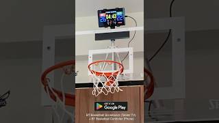 Spalding Mini Basketball Hoop with Electronic Score Record and Sounds [upl. by Tildie]