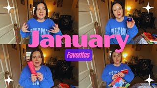 January Favorites Skincare HairCare Makeup Books Food Drinks and More [upl. by Enilekaj]