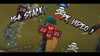 154 STACK  85 Combat Void Pure  OSRS BH PK VIDEO 1  Brahrker [upl. by Basil677]