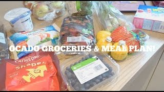 OCADO GROCERIES amp MEAL PLAN 20TH NOVEMBER [upl. by Yirinec]