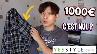 1000€ POUR AVOIR UN STYLE CORÉEN  HAUL YESSTYLE je suis ruiné [upl. by Jung]