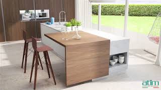 Atim  Kitchen Island extension Transformables Overview [upl. by Lazare]