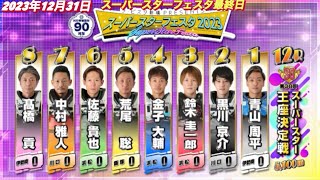 2023年12月31日【スーパースター王座決定戦】スーパースターフェスタ最終日【青山周平5連勝完全Vか？】【川口オートレース】 [upl. by Alaric]