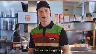 PSA Nightmares Burger King Brazil  Burger King Wants To Buy Your Vote [upl. by Lrak]