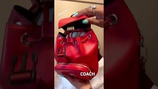 COACH PACE BACKPACK UNBOXING UNBAGGING REVEAL COACH OUTLET coachoutlet backpack coach coachbag [upl. by Linden]