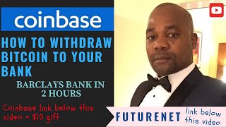 Coinbase How to Withdrawal Bitcoin to your Bank in 2 Hours FutureNet [upl. by Lefty68]