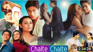 Chalte chalte MovieExcellent scene  Super hit and Video Shahrukh khan  song Entertainment Studio [upl. by Epner]