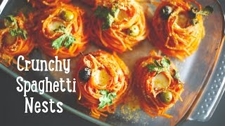 Crunchy Spaghetti Nests BA Recipes [upl. by Priscilla]