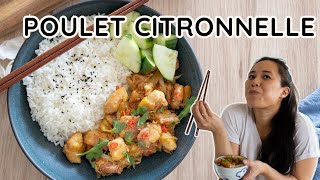 POULET SAUTÉ À LA CITRONNELLE  Recette Vietnamienne Inratable en Moins de 30 Minutes 🐔 ⏱ [upl. by Yecats]