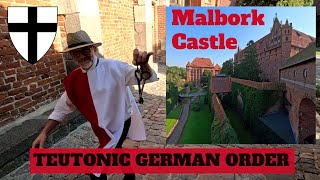 HUGE Polish Castle Governed by ELITE Medieval Knights  MALBORK Castle [upl. by Oicnoel]