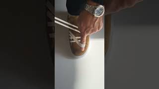 Casual shoessneakers laces tie technique clean look [upl. by Bigner663]