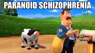 paranoid schizophrenia Barnyard meme [upl. by Yaresed]