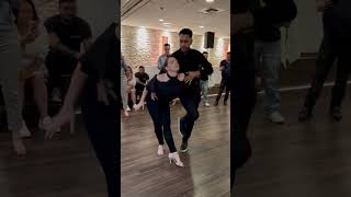 Intermediate Bachata Class Demo  Demetrio amp Nicole  Bachata Dance Academy bachata bachatadance [upl. by Essilevi783]