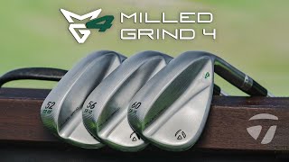 TaylorMade Milled Grind 4 Wedge FEATURES [upl. by Niwrud834]