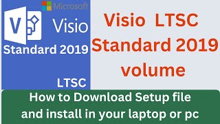 microsoft Visio LTSC standard 2019 setup download  visio download  download microsoft visio [upl. by Cohin]