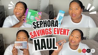 SEPHORA SAVINGS EVENT HAUL [upl. by Stretch]