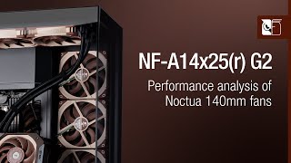 NFA14x25r G2 performance analysis A gamechanger for heatsinks radiators and case cooling [upl. by Adnik]