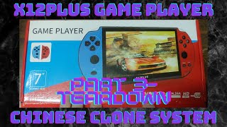 X12 Plus Game Player Chinese Clone System Part 3 Teardown [upl. by Ruiz]