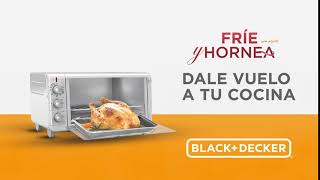 Nuevo Horno BLACKDECKER TO3265XSSLA con tecnología Air Fry [upl. by Saenihp]