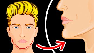 5Minute Workout to Get Strong Defined Jawline [upl. by Idnew]