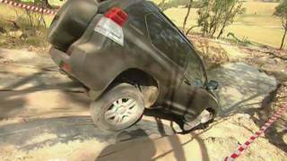 Toyota Landcruiser Prado 4WD Test Drive [upl. by Nywroc]