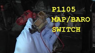 How to Test and Replace A Map Baro Switch P1105 [upl. by Dannica]