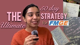 THE ULTIMATE 50 day FMGE strategy to score 200 plus [upl. by Anelrahc]