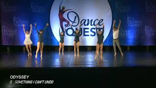 Dance Quest Regionals NB 2021 Winner  Something I Cant Undo Main Street Dancers [upl. by Wystand902]