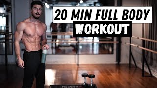 20 MIN FULL BODY WORKOUT  Rowan Row [upl. by Mur]