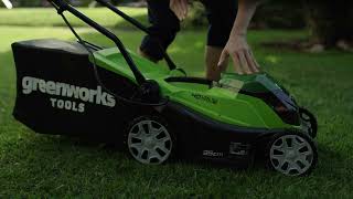 Greenworks G40LM35 40V 35cm 14 Lawn Mower [upl. by Brookhouse]