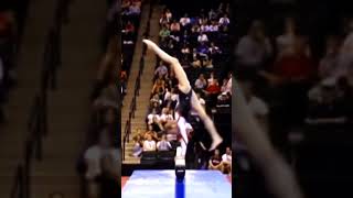 Nastia Liukin PERFECT Beam SAVE🤸🏽‍♀️😮‍💨 gymnastics sports olympics [upl. by Ivanah]