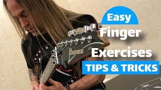 Learn to Strengthen Your Fingers  Finger Exercises  Steve Stine Guitar Lesson [upl. by Nelram]