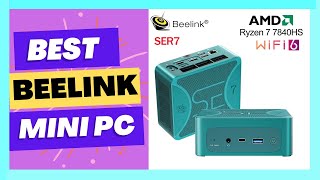 New Beelink SER7 Ryzen7 7840HS Up to 65W Mini PC DDR5 32GB SSD 1T NVME [upl. by Nallad]