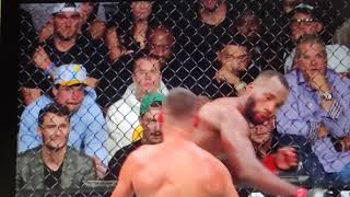 Nate Diaz rocks Leon Edwards in final minute UFC 263 [upl. by Elazaro]